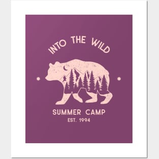 Into The Wild Summer Camp Posters and Art